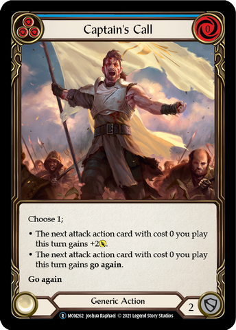 Captain's Call (Blue) [U-MON262] Unlimited Edition Normal