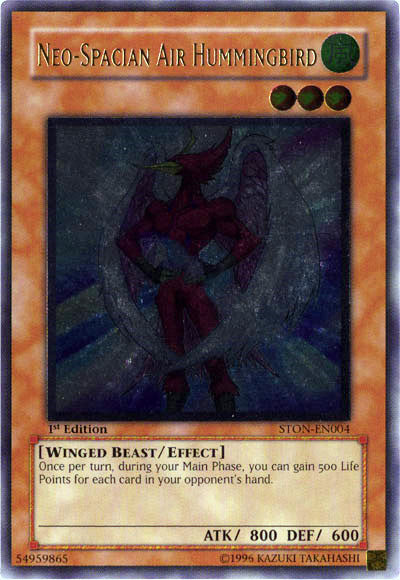 Neo-Spacian Air Hummingbird (UTR) [STON-EN004] Ultimate Rare