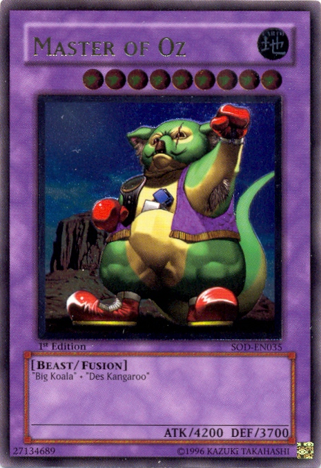 Master of OZ (UTR) [SOD-EN035] Ultimate Rare