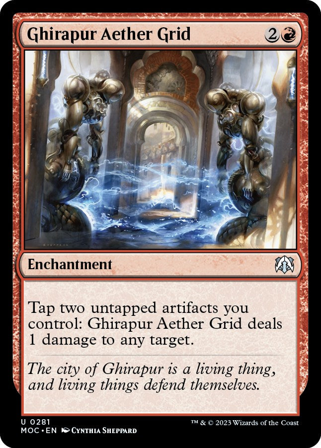 Ghirapur Aether Grid [March of the Machine Commander]