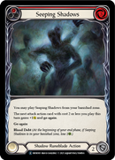 Seeping Shadows (Red) (Rainbow Foil) [U-MON165-RF] Unlimited Edition Rainbow Foil