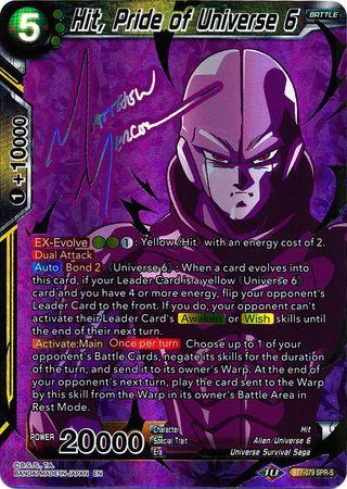 Hit, Pride of Universe 6 (SPR Signature) [BT7-079]