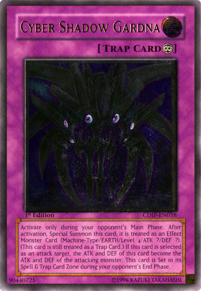 Cyber Shadow Gardna (UTR) [CDIP-EN058] Ultimate Rare