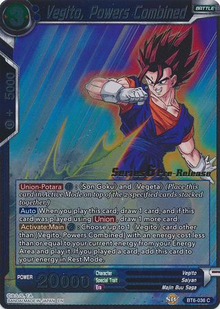 Vegito, Powers Combined (Destroyer Kings) [BT6-036_PR]