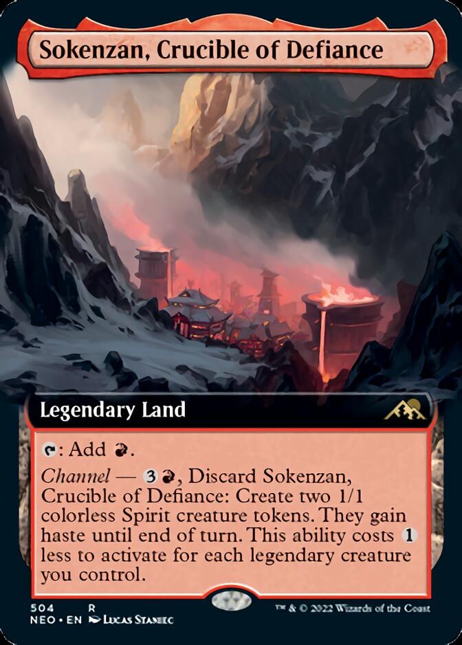 Sokenzan, Crucible of Defiance (Extended) [Kamigawa: Neon Dynasty]