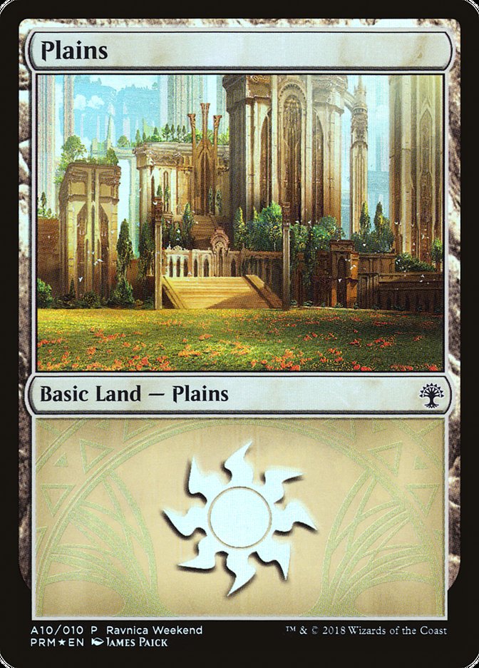 Plains - Selesnya (A10) [GRN Ravnica Weekend]