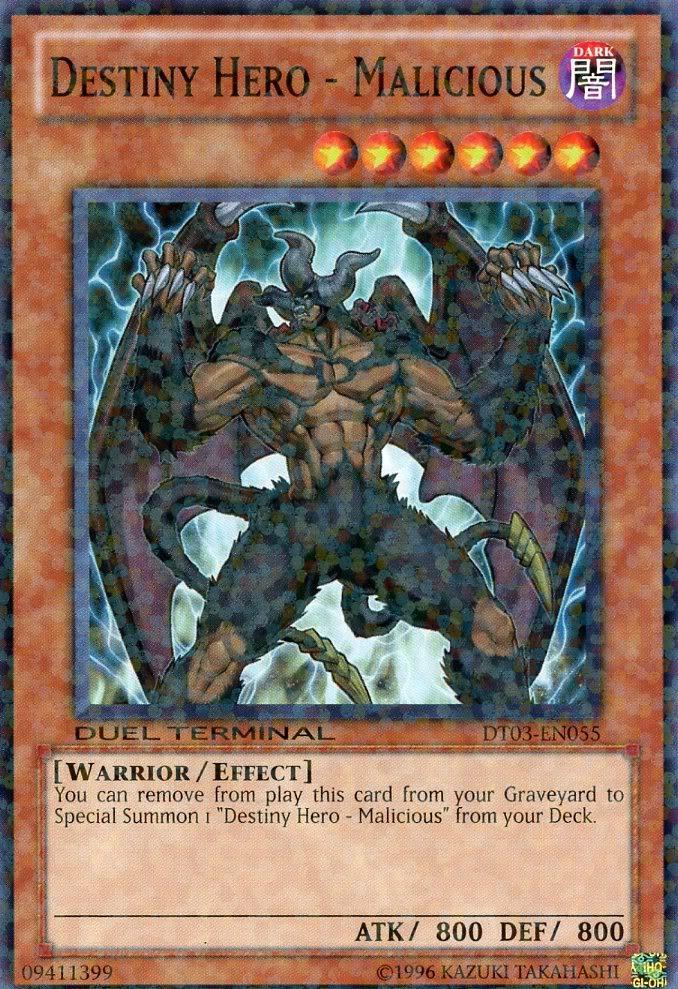 Destiny HERO - Malicious [DT03-EN055] Common