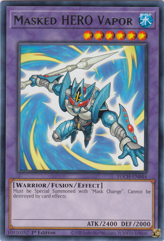 Masked HERO Vapor [TOCH-EN044] Rare