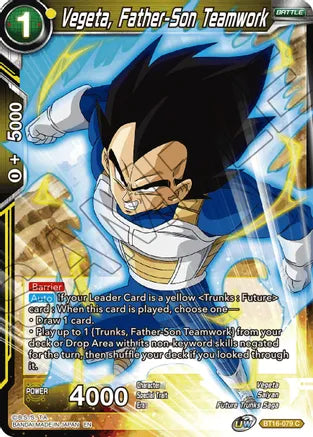 Vegeta, Father-Son Teamwork [BT16-079]