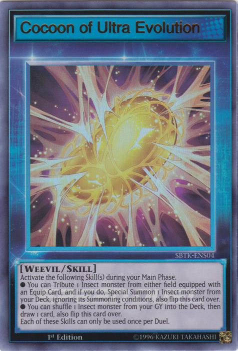 Cocoon of Ultra Evolution (Skill Card) [SBTK-ENS04] Ultra Rare