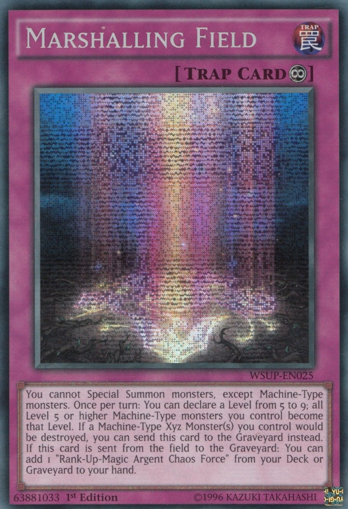 Marshalling Field [WSUP-EN025] Prismatic Secret Rare