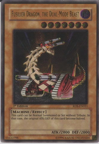Fusilier Dragon, the Dual-Mode Beast (UTR) [RDS-EN031] Ultimate Rare