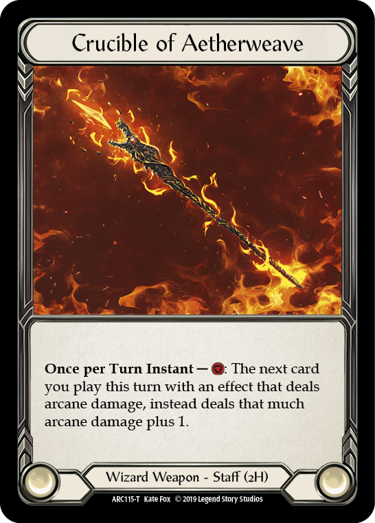 Crucible of Aetherweave [ARC115-T] 1st Edition Normal