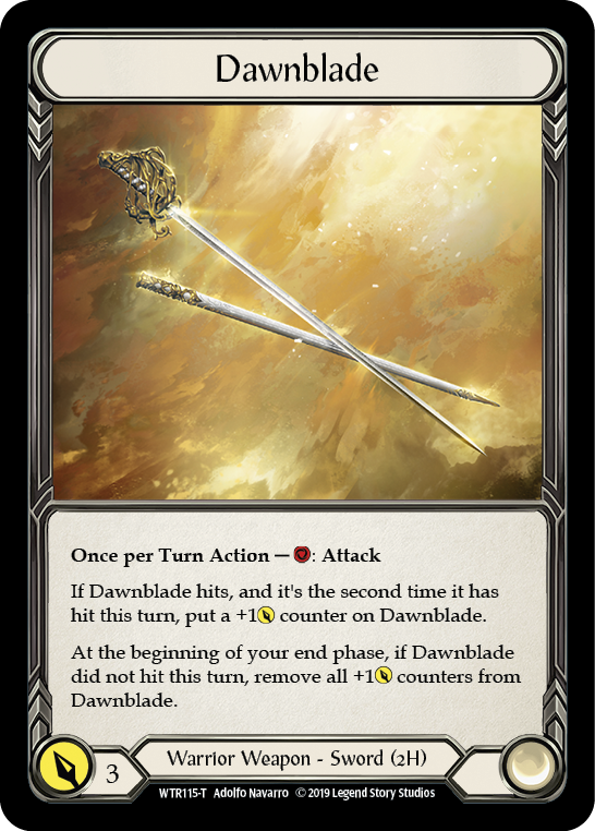 Bravo, Showstopper // Dawnblade [WTR038-T // WTR115-T] Alpha Print Normal