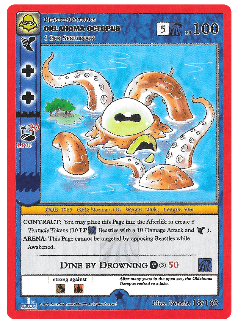 Oklahoma Octopus [Cryptid Nation: Nightfall First Edition]