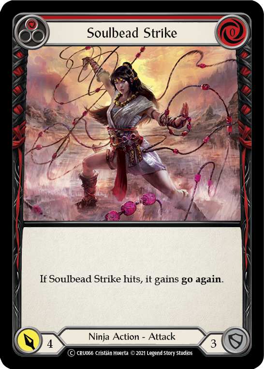 Torrent of Tempo (Red) (Rainbow Foil) [CRU066-RF] Unlimited Rainbow Foil