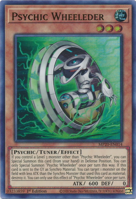 Psychic Wheeleder [MP20-EN014] Ultra Rare