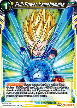 Full-Power Kamehameha [BT6-103]