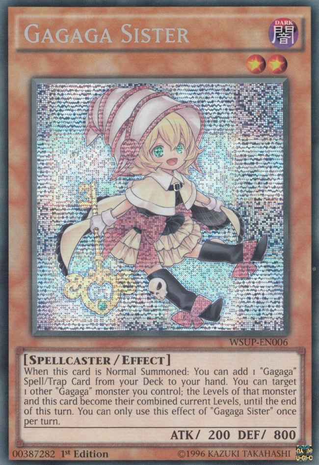 Gagaga Sister [WSUP-EN006] Prismatic Secret Rare