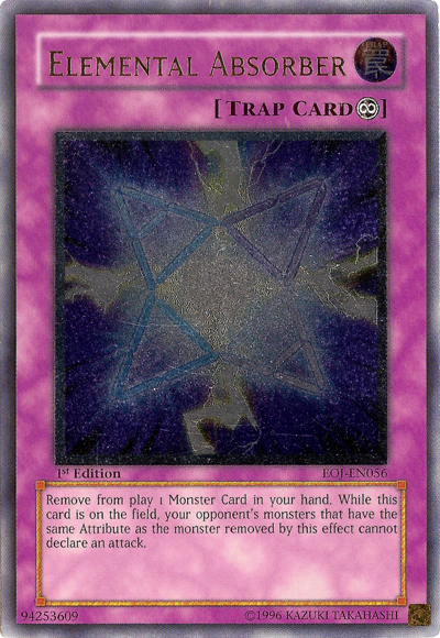 Elemental Absorber (UTR) [EOJ-EN056] Ultimate Rare