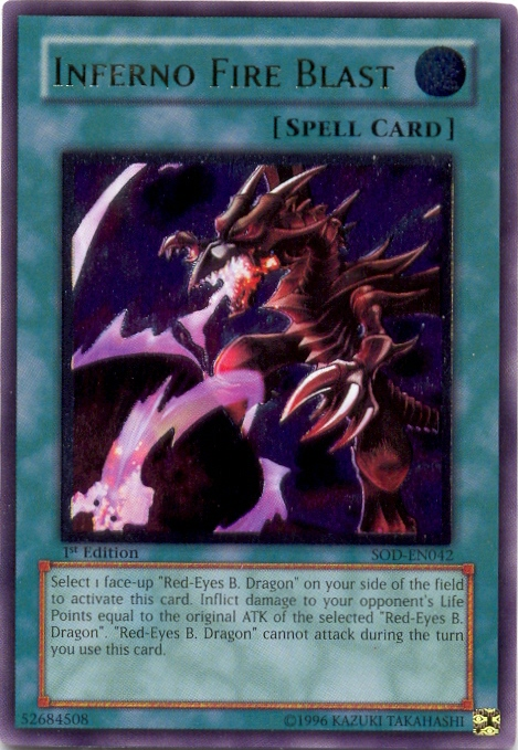 Inferno Fire Blast (UTR) [SOD-EN042] Ultimate Rare