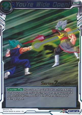 You're Wide Open! (Assault of the Saiyans) [BT7-047_PR]