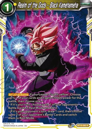 Realm of the Gods - Black Kamehameha [BT16-092]