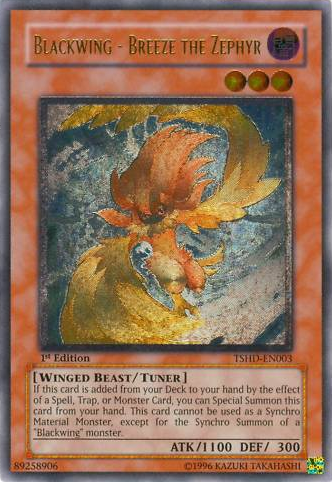 Blackwing - Breeze the Zephyr (UTR) [TSHD-EN003] Ultimate Rare