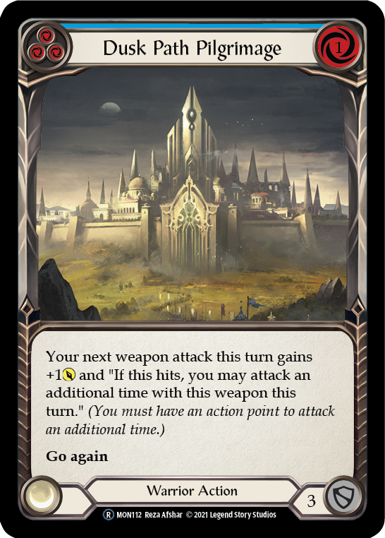 Dusk Path Pilgrimage (Blue) [U-MON112] Unlimited Edition Normal