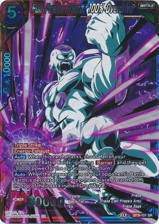 Full-Power Frieza, 100-Percent Overdrive [BT9-101]