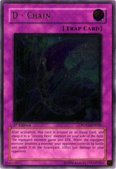 D - Chain (UTR) [POTD-EN050] Ultimate Rare