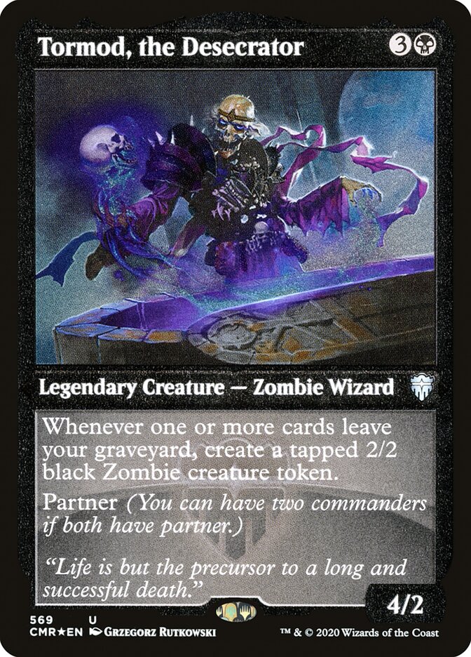 Tormod, the Desecrator (Foil Etched) [Commander Legends]