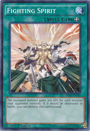 Fighting Spirit (Shatterfoil) [BP03-EN155] Common