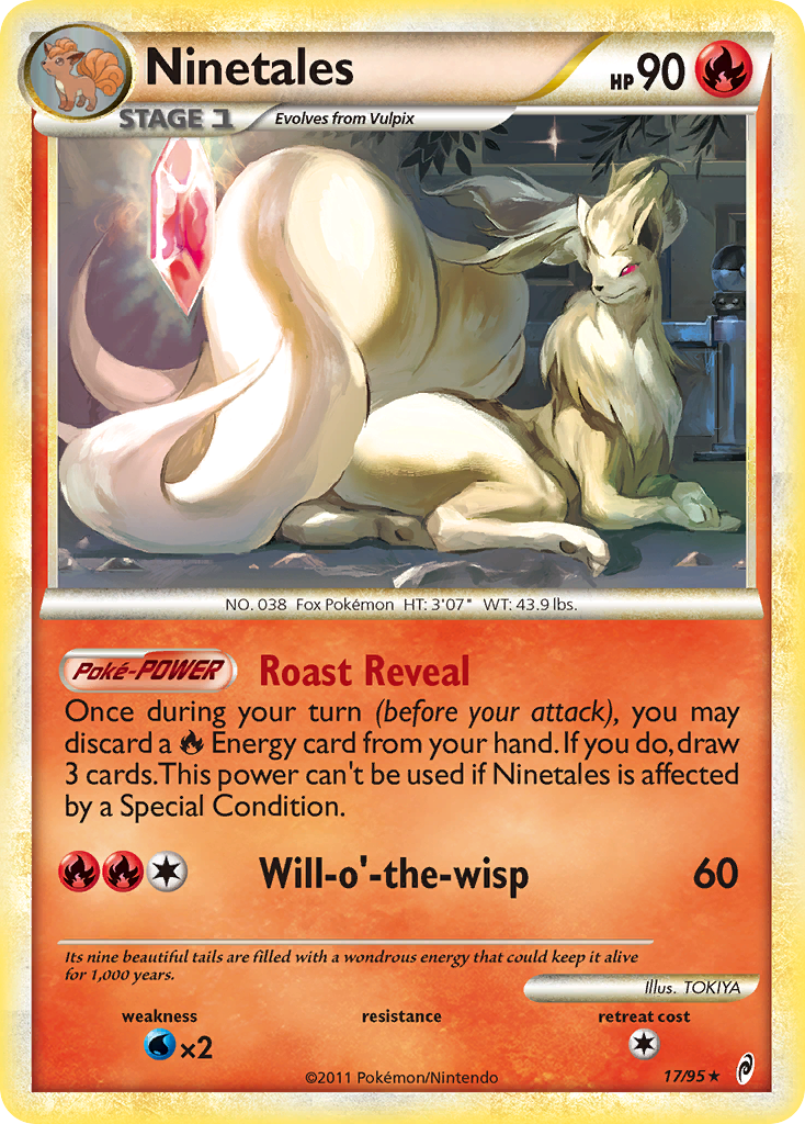 Ninetales (17/95) [HeartGold & SoulSilver: Call of Legends]