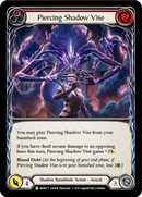Piercing Shadow Vise (Red) (Rainbow Foil) [MON171-RF] 1st Edition Rainbow Foil