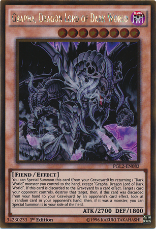 Grapha, Dragon Lord of Dark World [PGL2-EN083] Gold Rare