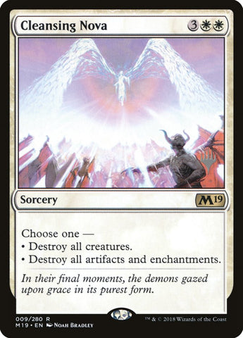 Cleansing Nova [Core Set 2019 Promos]