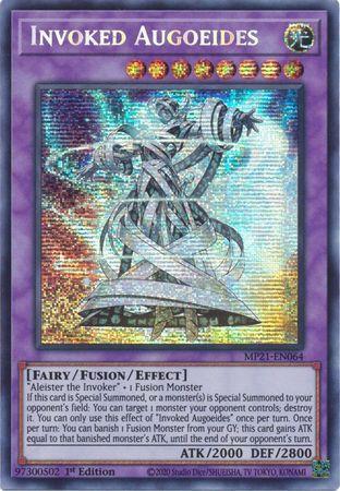 Invoked Augoeides [MP21-EN064] Prismatic Secret Rare