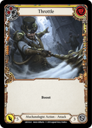 Throttle (Yellow) [ARC024-C] 1st Edition Rainbow Foil