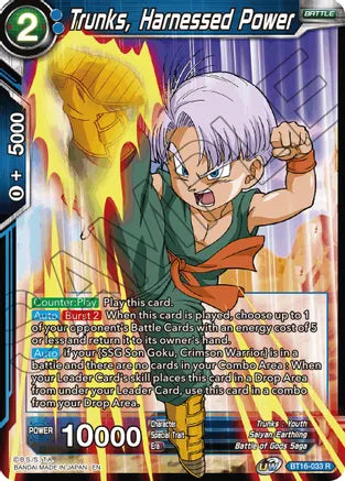 Trunks, Harnessed Power [BT16-033]