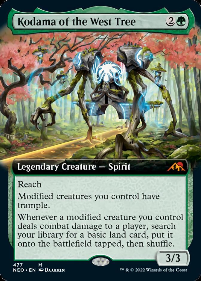Kodama of the West Tree (Extended) [Kamigawa: Neon Dynasty]