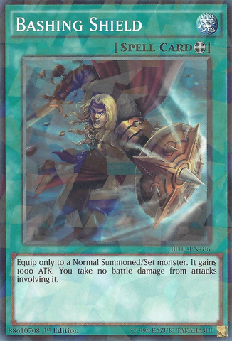 Bashing Shield (Shatterfoil) [BP03-EN186] Common
