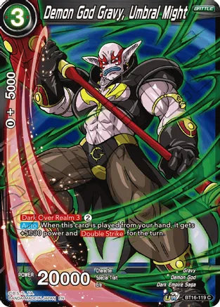 Demon God Gravy, Umbral Might [BT16-119]