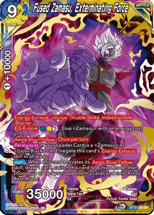 Fused Zamasu, Exterminating Force [BT16-129]