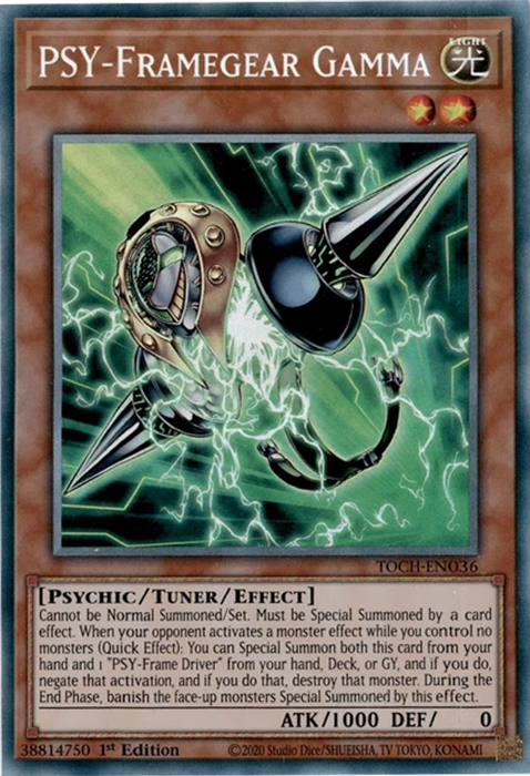 PSY-Framegear Gamma (CR) [TOCH-EN036] Collector's Rare