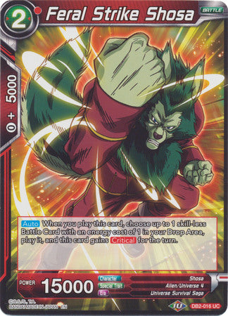 Feral Strike Shosa [DB2-016]