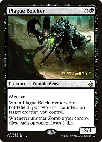 Plague Belcher (Prerelease Promo) [Amonkhet Prerelease Promos]