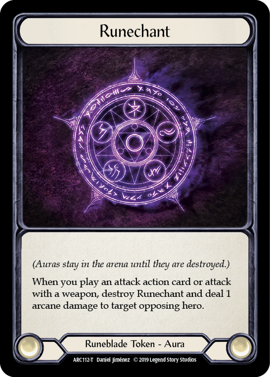 Runechant [ARC112-T] 1st Edition Normal