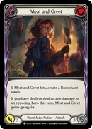 Meat and Greet (Yellow) [CRU152] 1st Edition Rainbow Foil
