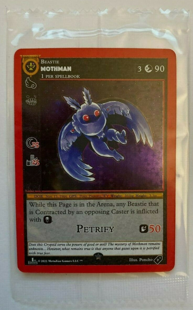 Mothman Sealed Promo Full Holo 1st Edition